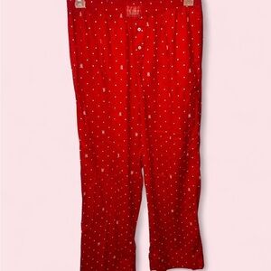 Victoria's Secret red polka dot pajama pants